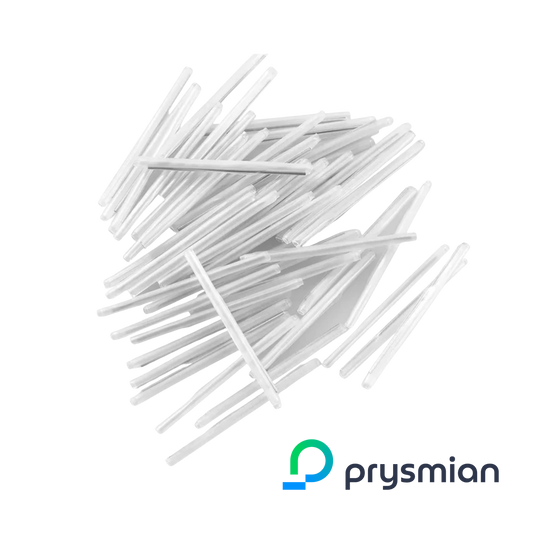 Image of PRYSMIAN Splice Protector (50 Pack) Heat Shrink Clear 45mm long (Dia) 2.2mm (PRY-XPESC00053)