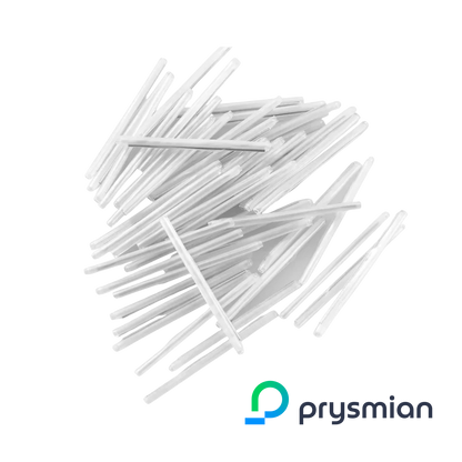 Image of Prysmian Splice Protector (50 Pack) Heat Shrink Clear 45mm long (Dia) 2.2mm (PRY-XPESC00053)
