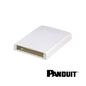 Image of PANDUIT Mini-Com® 6-Port Surface Mount Box | With Fibre Spool | White (PT-CBXF6AW-AY)