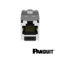 Image of PANDUIT Mini-Com® Cat6a 10Gig Universal Module | Shielded (PT-CJS6X88TGY)