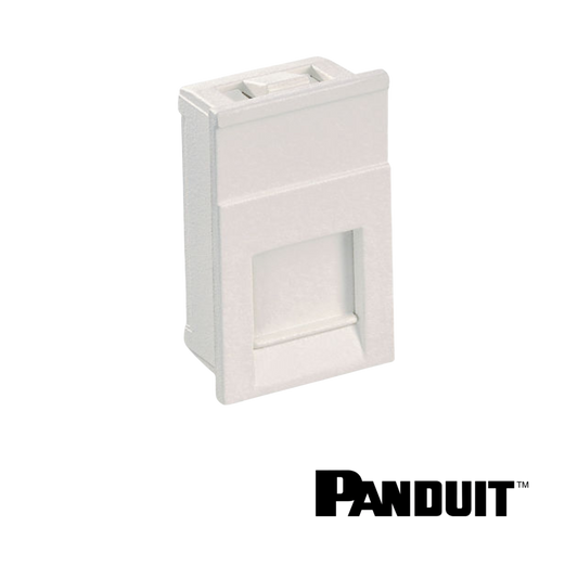 Image of PANDUIT LJU6C Shuttered Module | Arctic White (PT-CM6CSAW-X)