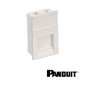 Image of PANDUIT LJU6C Shuttered Module | Arctic White (PT-CM6CSAW-X)