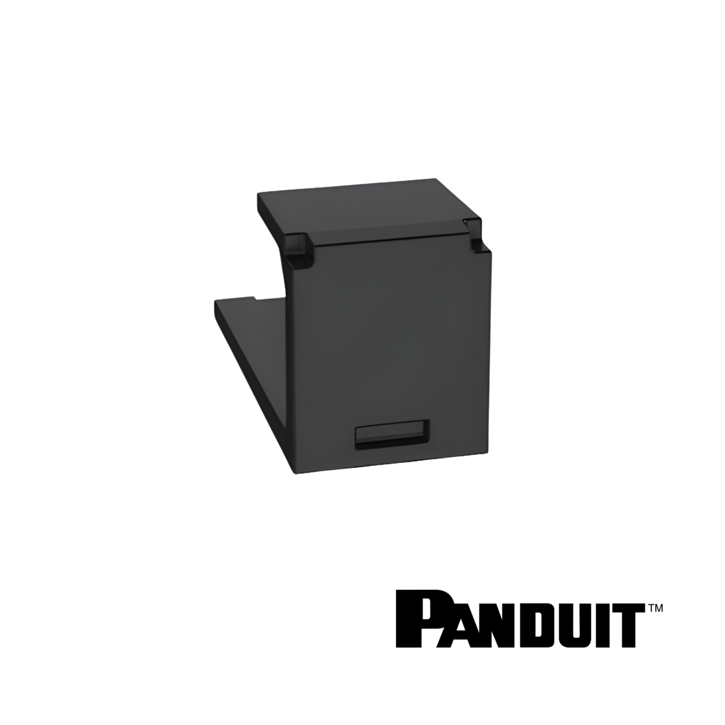 Image of PANDUIT Mini-Com® Blank Module | Black (PT-CMBBL-X)