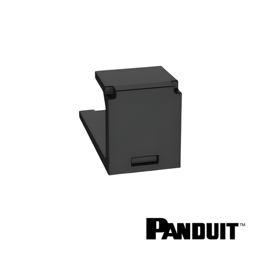 Image of PANDUIT Mini-Com® Blank Module | Black (PT-CMBBL-X)