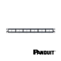 Image of PANDUIT Mini-Com® Modular 24-Port Patch Panel | With Faceplate | Unloaded | 1RU (PT-CPP24WBLY)