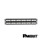Image of PANDUIT Mini-Com® Modular 48-Port Patch Panel | Unloaded | 2RU + Label (PT-CPP48WBLY)