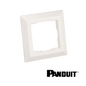 Image of PANDUIT Faceplate Frame | 80mm x 80mm | White (PT-FCFPAW)