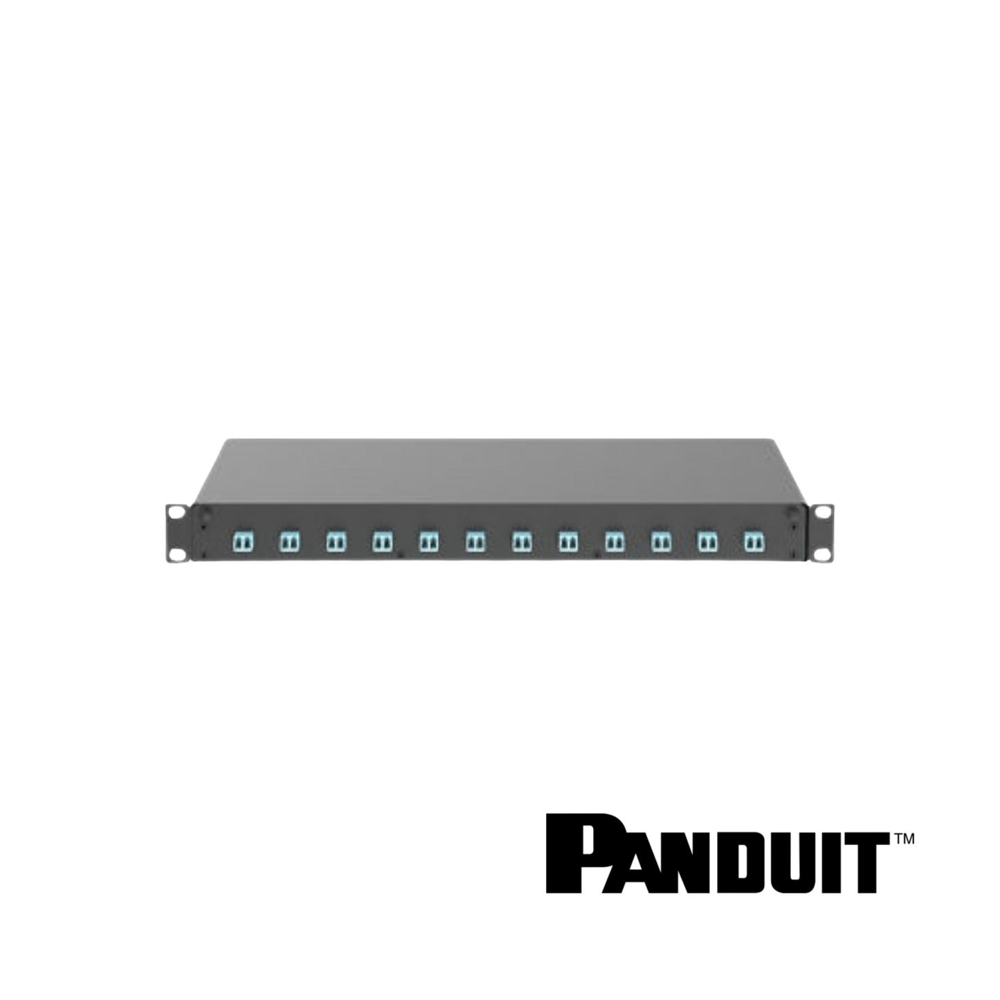 Image of PANDUIT Opticom® Fibre Optic Patch Panel | Selector (PT-FD1W12AQDLCZ)