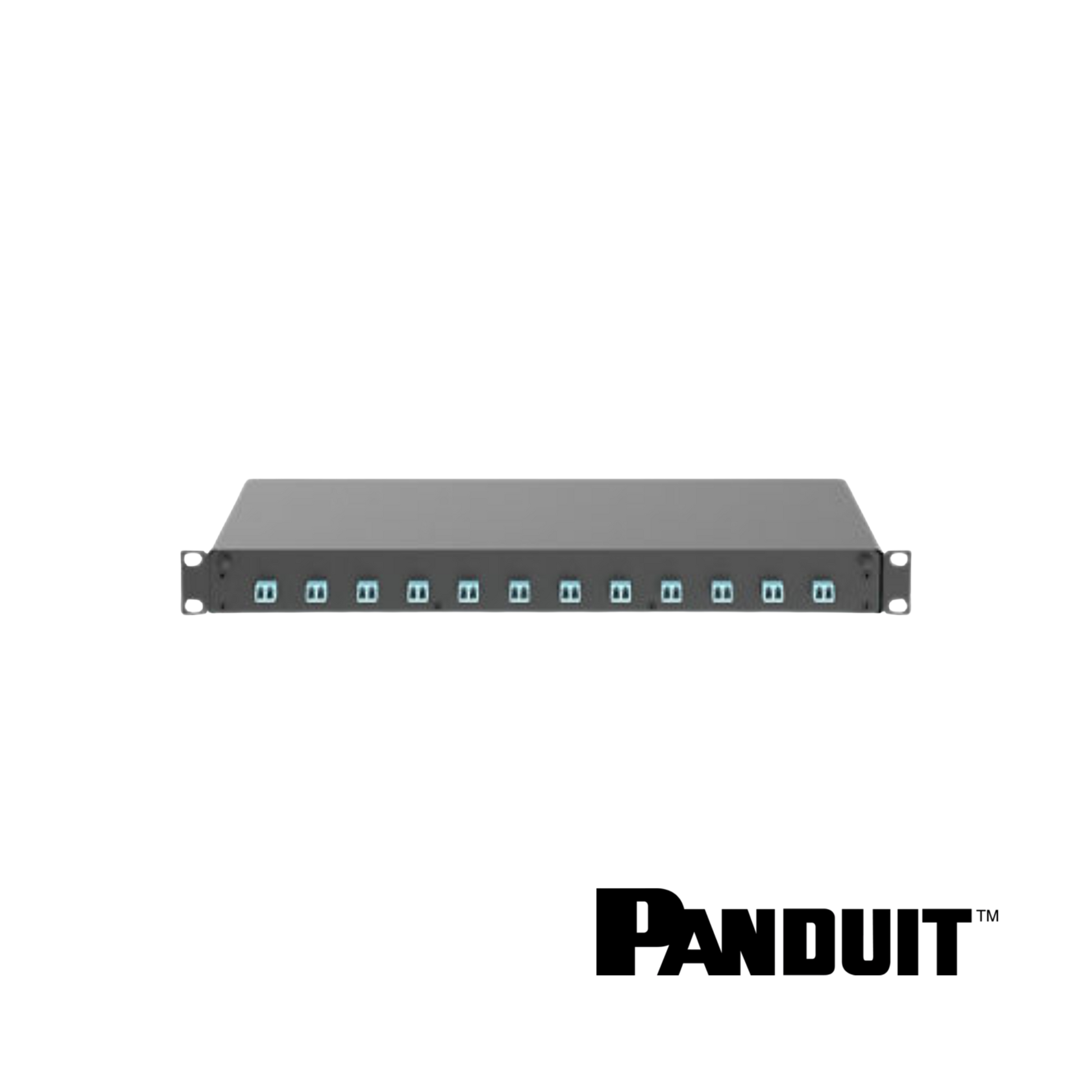Image of PANDUIT Opticom® Fibre Optic Patch Panel | Selector (PT-FD1W12AQDLCZ)