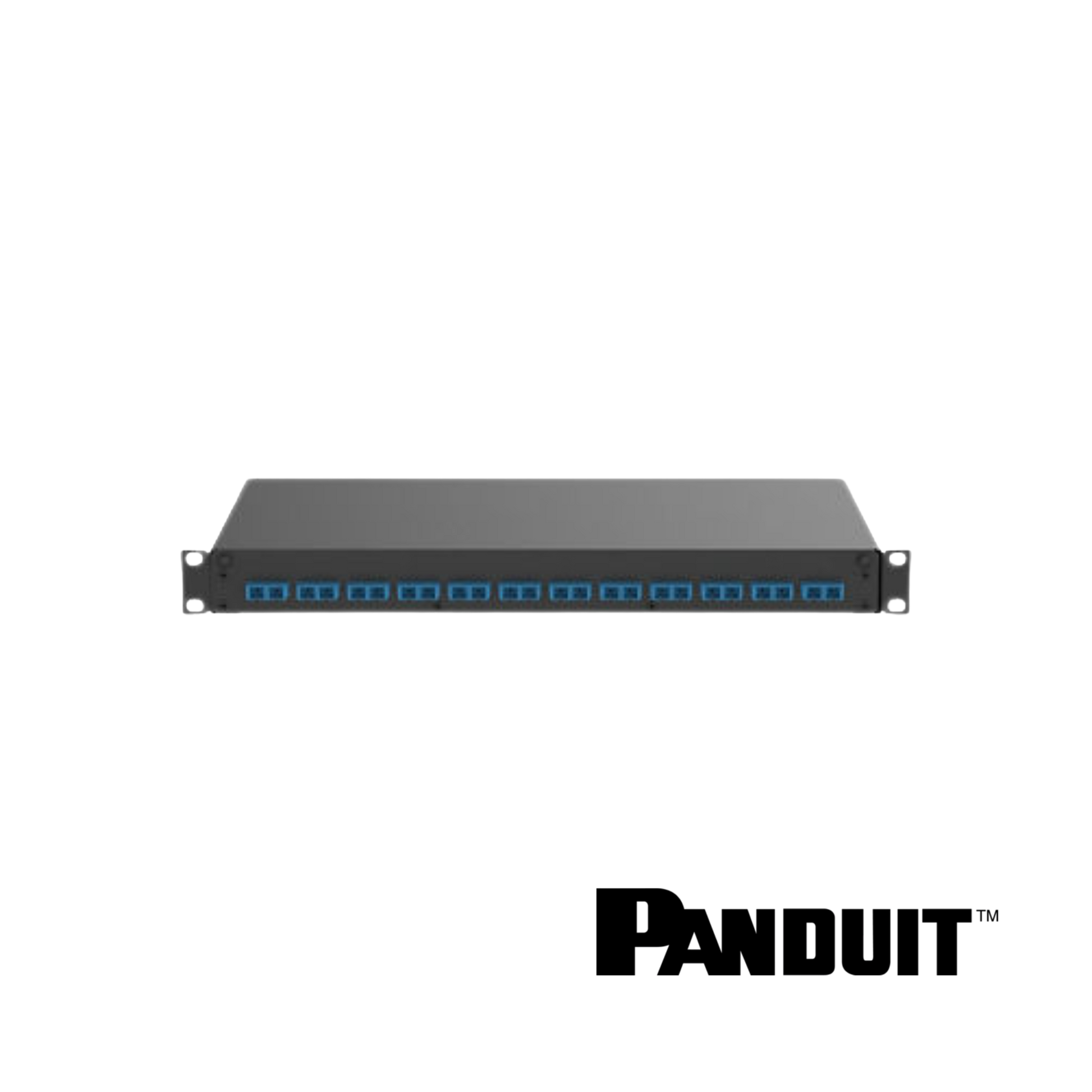 Image of PANDUIT Opticom® Fibre Optic Patch Panel | Selector (PT-FD1W12BUDSCZ)