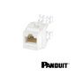 Image of PANDUIT NetKey Cat6 Keystone Punchdown Jack Module (PT-NK688MAW)