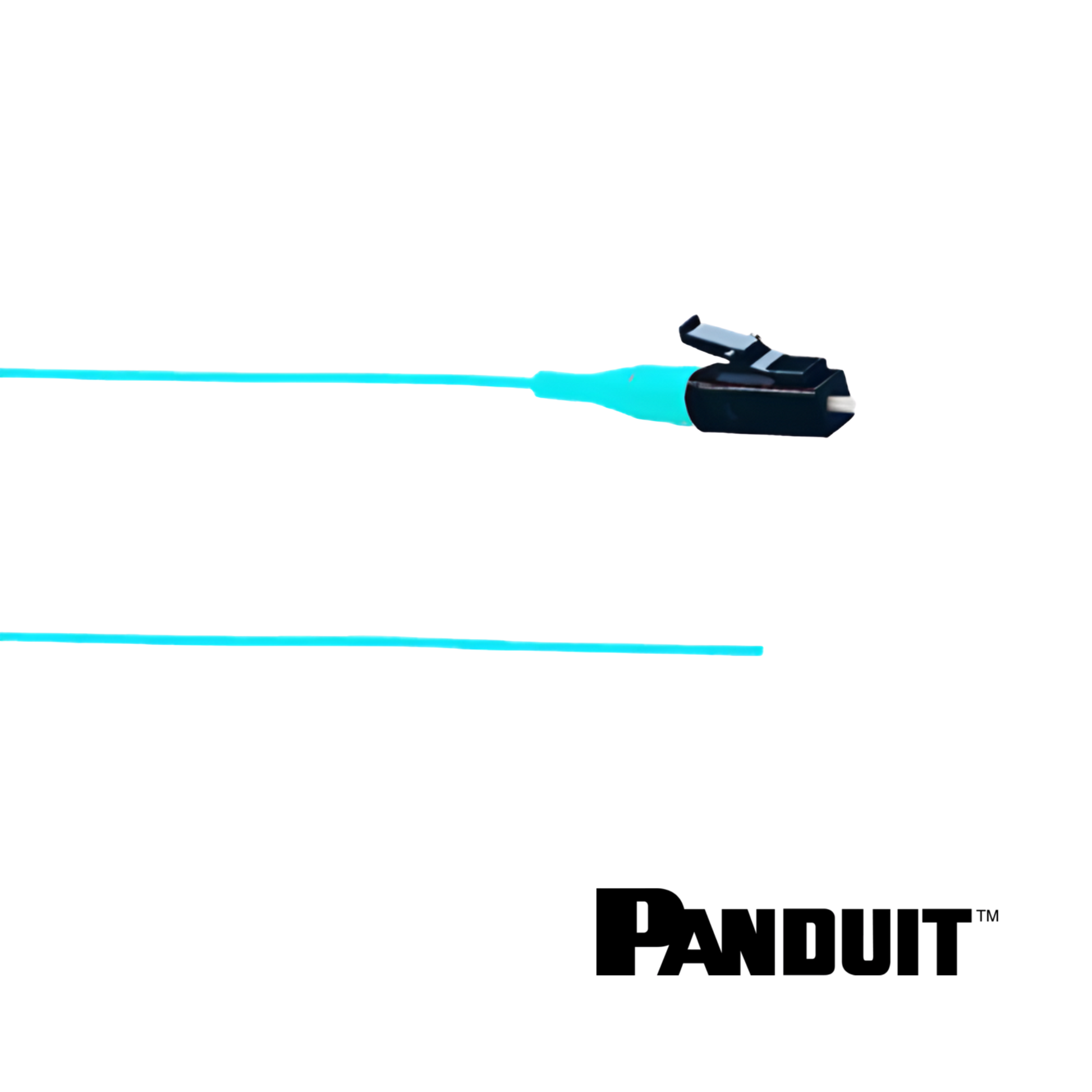 Image of PANDUIT NetKey® OM4 LC Fibre Pigtail (PT-NKFPZ1BN1NNM001)