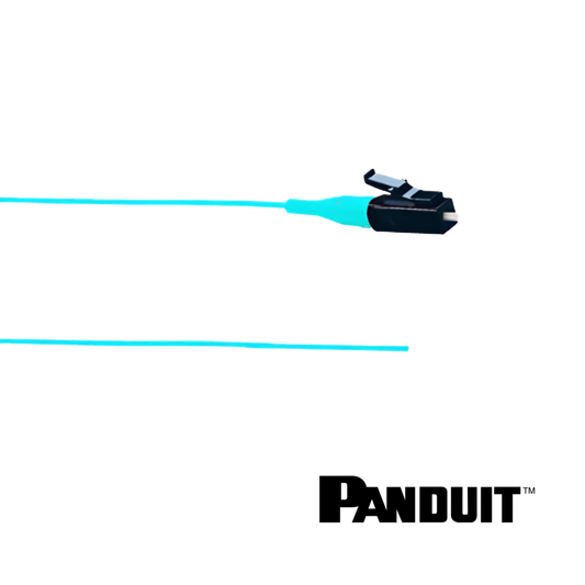 Image of PANDUIT NetKey® OM4 LC Fibre Pigtail (PT-NKFPZ1BN1NNM001)