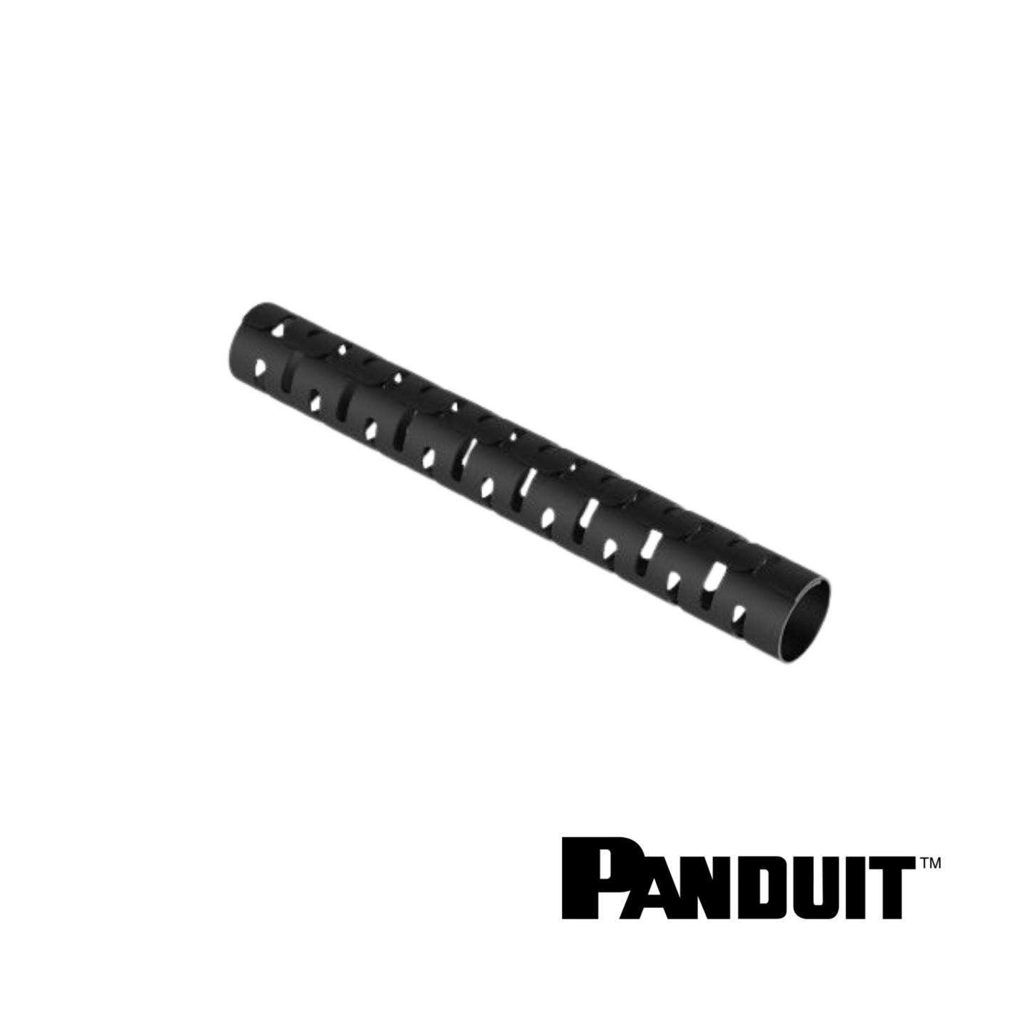 Image of Panduit 1 inch / 25.4mm Panwrap, Black Flame Retardant, 30m Roll (PT-PW100FR-C20Y)