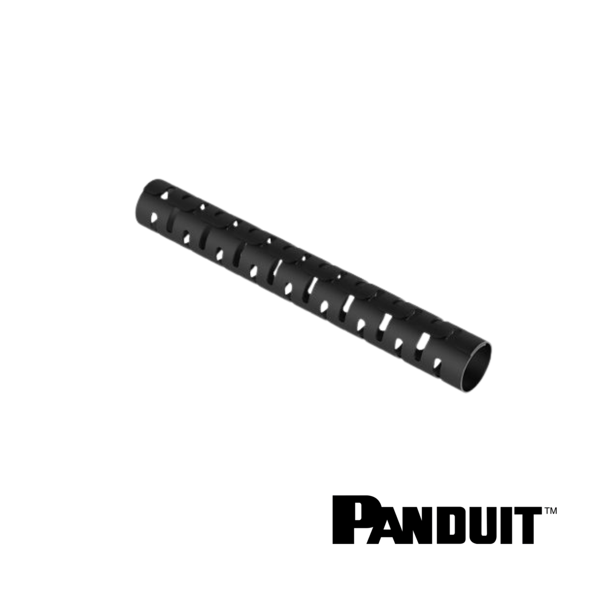 Image of Panduit 1 inch / 25.4mm Panwrap, Black Flame Retardant, 30m Roll (PT-PW100FR-C20Y)
