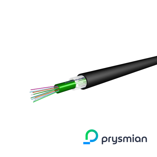Image of Prysmian Singlemode OS2 G657a1 Loose Tube Cable, LSZH, Eca, Ext