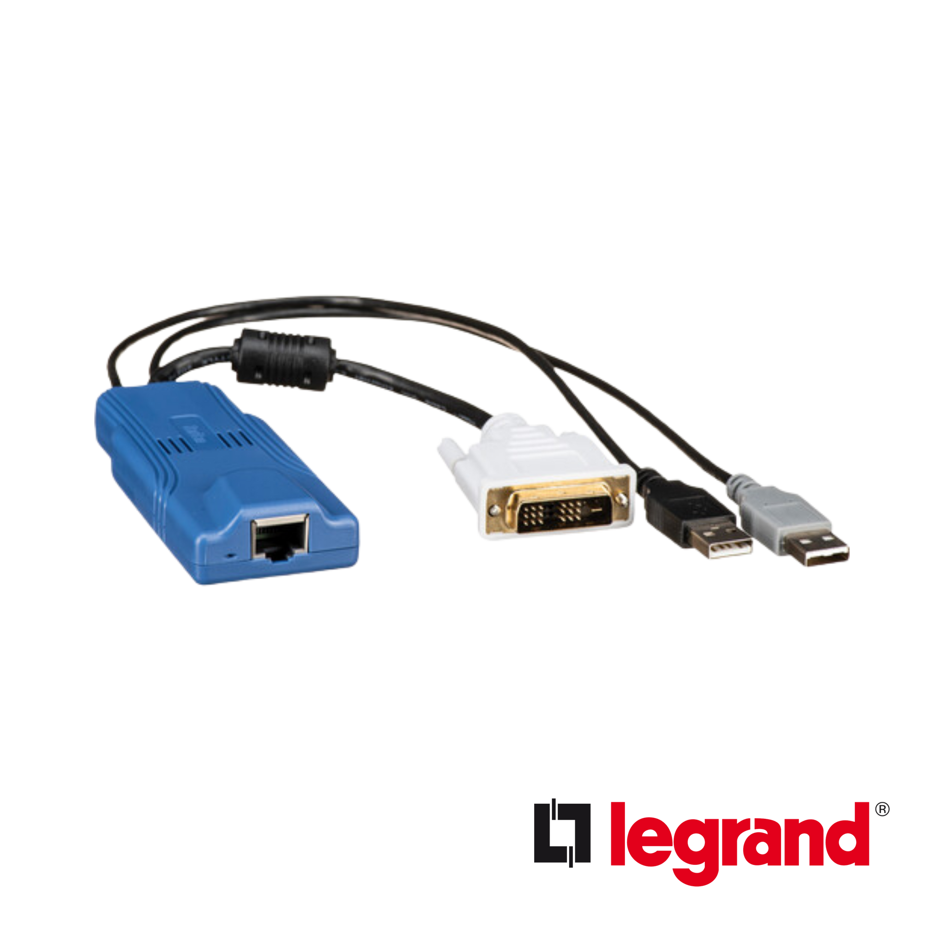 Image of RARITAN DIGITAL DVI-D, USB CIM REQUIRED FOR VIRTUAL MEDIA (BIOS ACCESS), ABSOLUTE MOUSE SYNCHRONIZATION, AUDIO AND SMART CARD/CAC USE (RR-D2CIM-DVUSB-DVI)