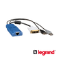 Image of RARITAN DIGITAL DVI-D, USB CIM REQUIRED FOR VIRTUAL MEDIA (BIOS ACCESS), ABSOLUTE MOUSE SYNCHRONIZATION, AUDIO AND SMART CARD/CAC USE (RR-D2CIM-DVUSB-DVI)