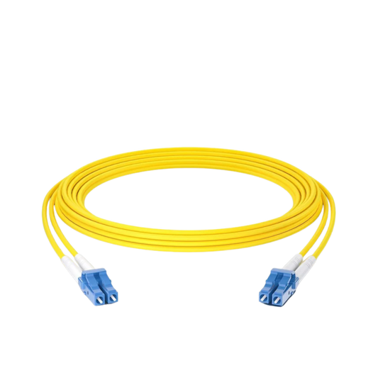 Image of 2M SC-SC OM3 Duplex Patch Cord, Yellow (SC-SC OM3 Duplex Patch Cord, Yellow)