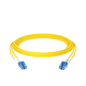 Image of 2M SC-SC OM3 Duplex Patch Cord, Yellow (SC-SC OM3 Duplex Patch Cord, Yellow)