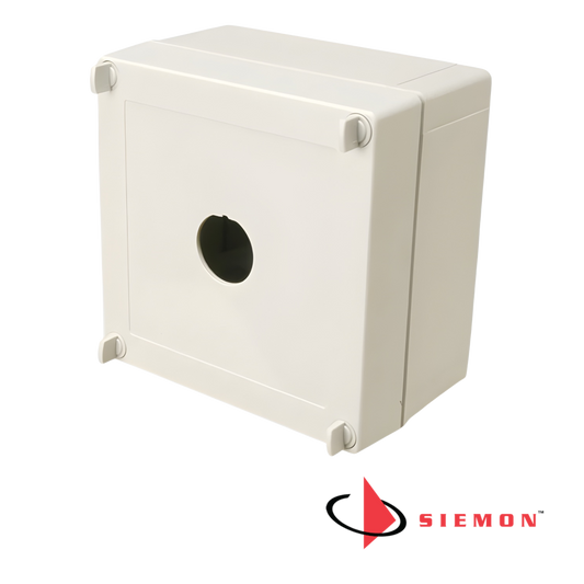 Image of Siemon Industrial Surface Mount Box 2 Port 2 Cable Entry (SM-X-IBOX-02)