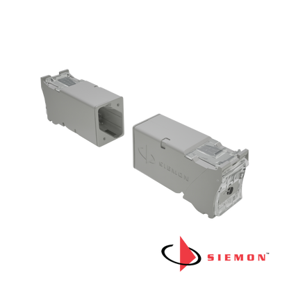 Image of Siemon Z-max Cat 6 Utp Outlet (SM-Z6-02D)