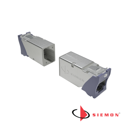 Image of Siemon Cat6a Zmax Shielded Modules (SM-Z6A-S08)