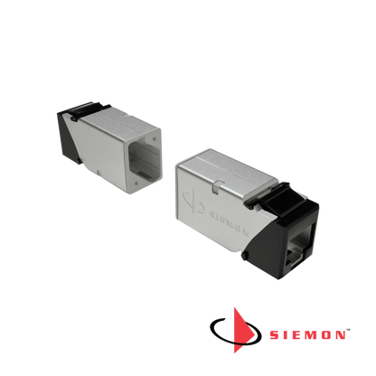 Image of Siemon Cat6a Zmax Shielded Modules (SM-Z6A-SK01)
