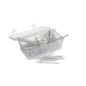 Image of Clear Splice Protectors | 60mm | Box of 100 | (SP-60-CR-100)