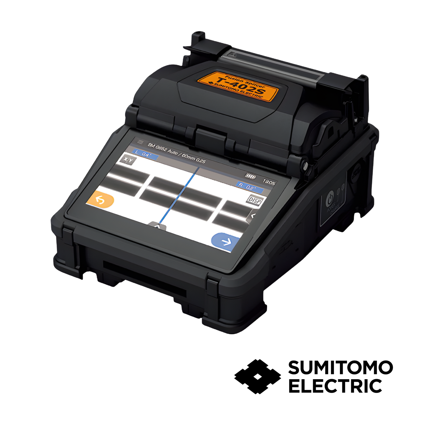 Image of Sumitomo T-402S Active Clad Alignment Fusion Splicer with Battery (SUM-T-402S-KIT)