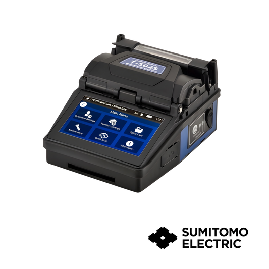 Image of Sumitomo T-502S Elite Active Clad Alignment Fusion Splicer with Battery (SUM-T-502S-KIT)