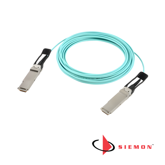 Siemon 10Gb/s AOC, SFP+ High Speed Interconnect, Active Optical Cable