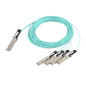 Image of Siemon 4x25Gb/s AOC, QSFP28 High Speed Interconnect, Breakout Active Optical Cable (Q4S28F-V01.0B13)