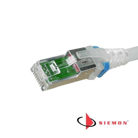 Image of Siemon Z-max Cat 6a S/FTP LSOH Modular Patch Cord (Siemon Z-max Cat 6a SFTP LSOH Modular Patch Cord)