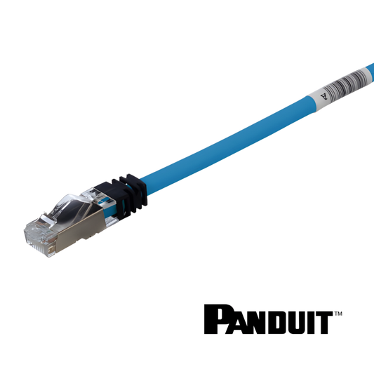 Image of PANDUIT TX6A™ Cat6A 10Gig Patch Cord | Shielded | Blue | Selector (TX6A Cat6A 10Gig Patch Cord  Shielded Blue)