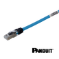 Image of PANDUIT TX6A™ Cat6A 10Gig Patch Cord | Shielded | Blue (TX6A Cat6A 10Gig Patch Cord  Shielded Blue)