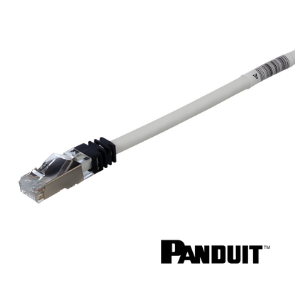 Image of PANDUIT TX6A™ Cat6A 10Gig Patch Cord | Shielded | Intl Gray | Selector (TX6A Cat6A 10Gig Patch Cord  Shielded  Intl Grey)