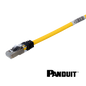 Image of PANDUIT TX6A™ Cat6A 10Gig Patch Cord | Shielded | Yellow (TX6A Cat6A 10Gig Patch Cord  Shielded Yellow)