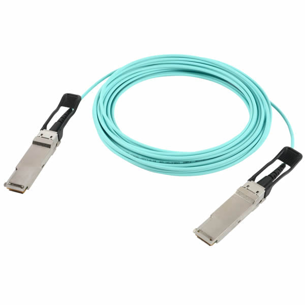 Siemon 100Gb/s AOC, QSFP28 High Speed Interconnect, Active Optical Cable